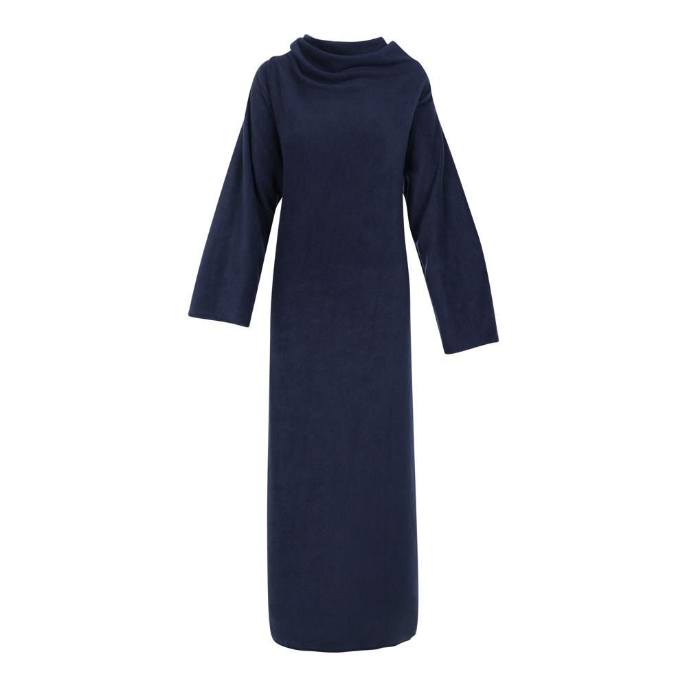 Fleeceplaid with sleeves 150x120 cm, 200 gr/m² - Navy (PMS 533c) / Navy