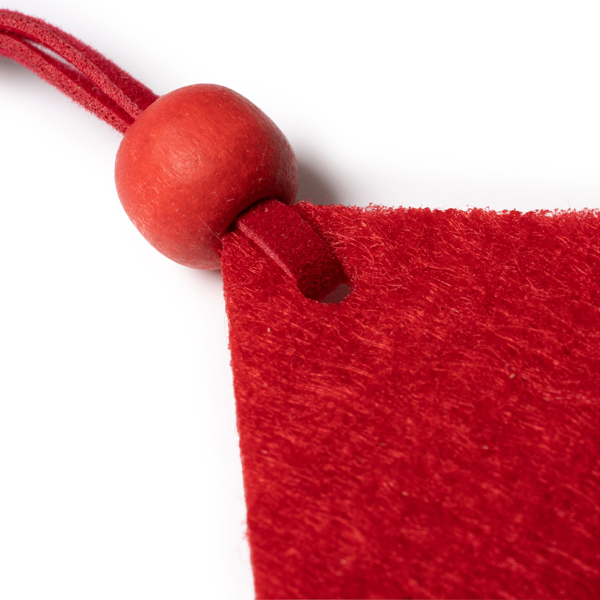 CAROL ORNAMENTS SET RED