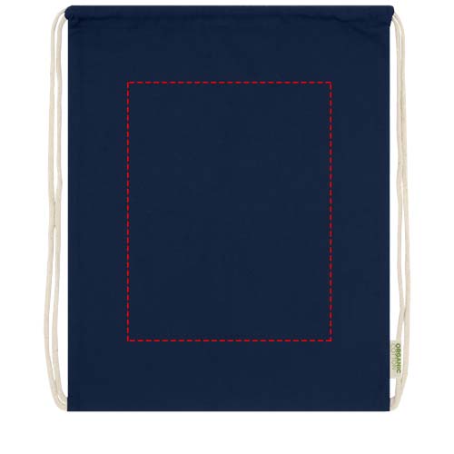Odisha 140 g/m² OCS organic drawstring bag 5L 