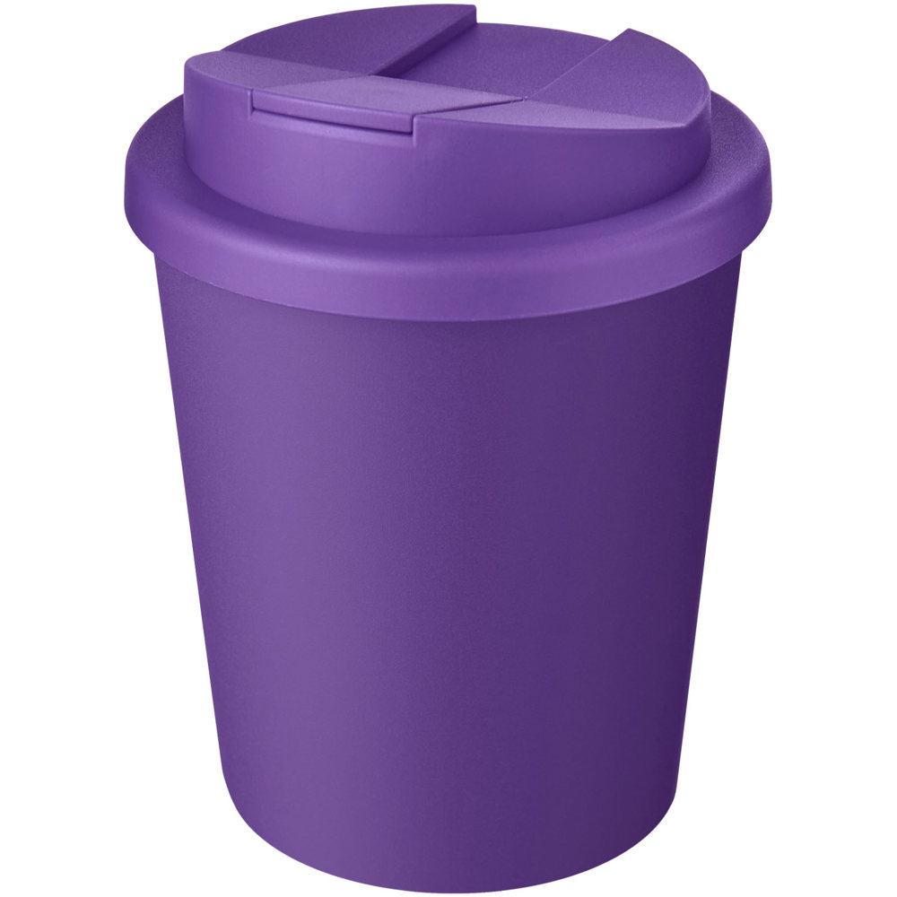Americano® Espresso Eco 250 ml recycled tumbler with spill-proof lid - purple