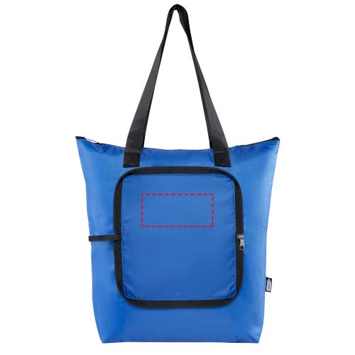 EcoFold RPET foldable tote cooler bag 15L