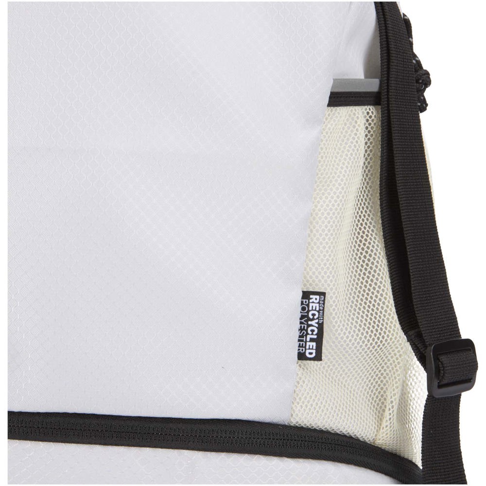 Nomad GRS recycled sports drawstring bag with bottom compartment 18L