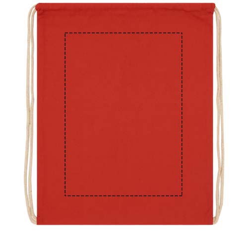 Oregon 140 g/m² cotton drawstring bag 5L