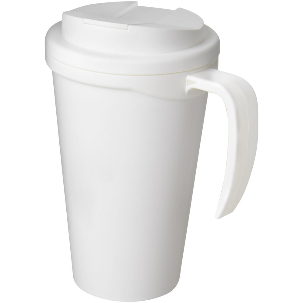 Americano® Grande 350 ml mug with spill-proof lid - White