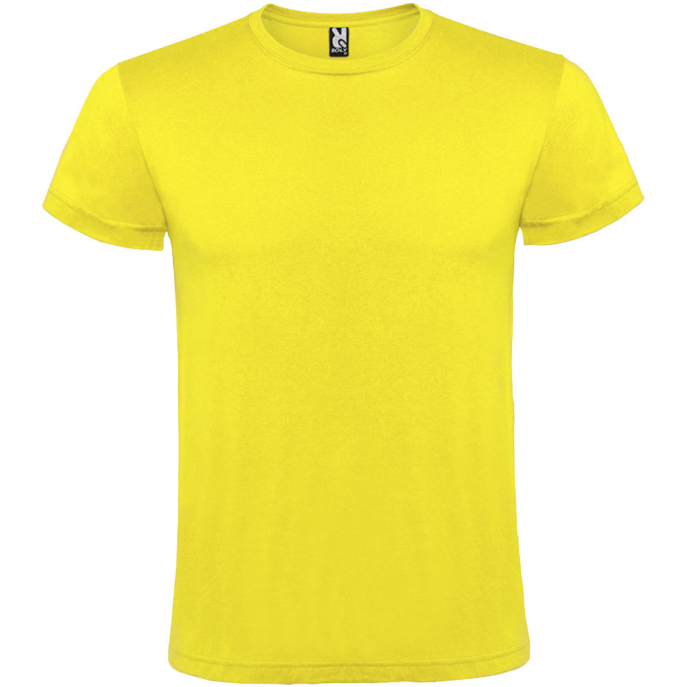 Atomic 150 g/m2 short sleeve unisex t-shirt - Yellow