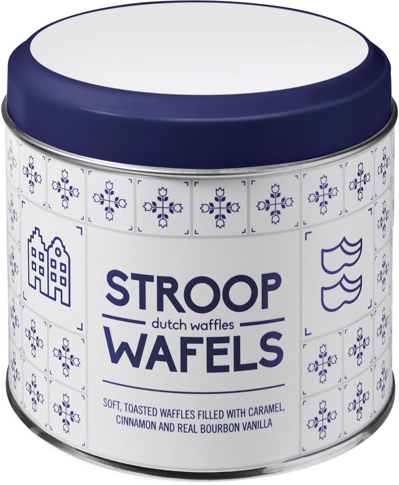 Tin including Dutch waffles William - custom/multicolor