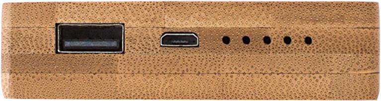 Bamboo power bank Walter