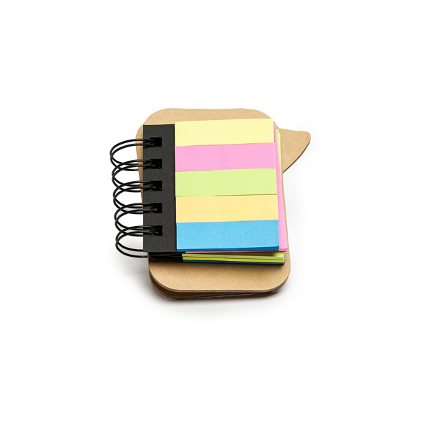 ANFI SPRING NOTE PAD NOTEBOOK NATURAL