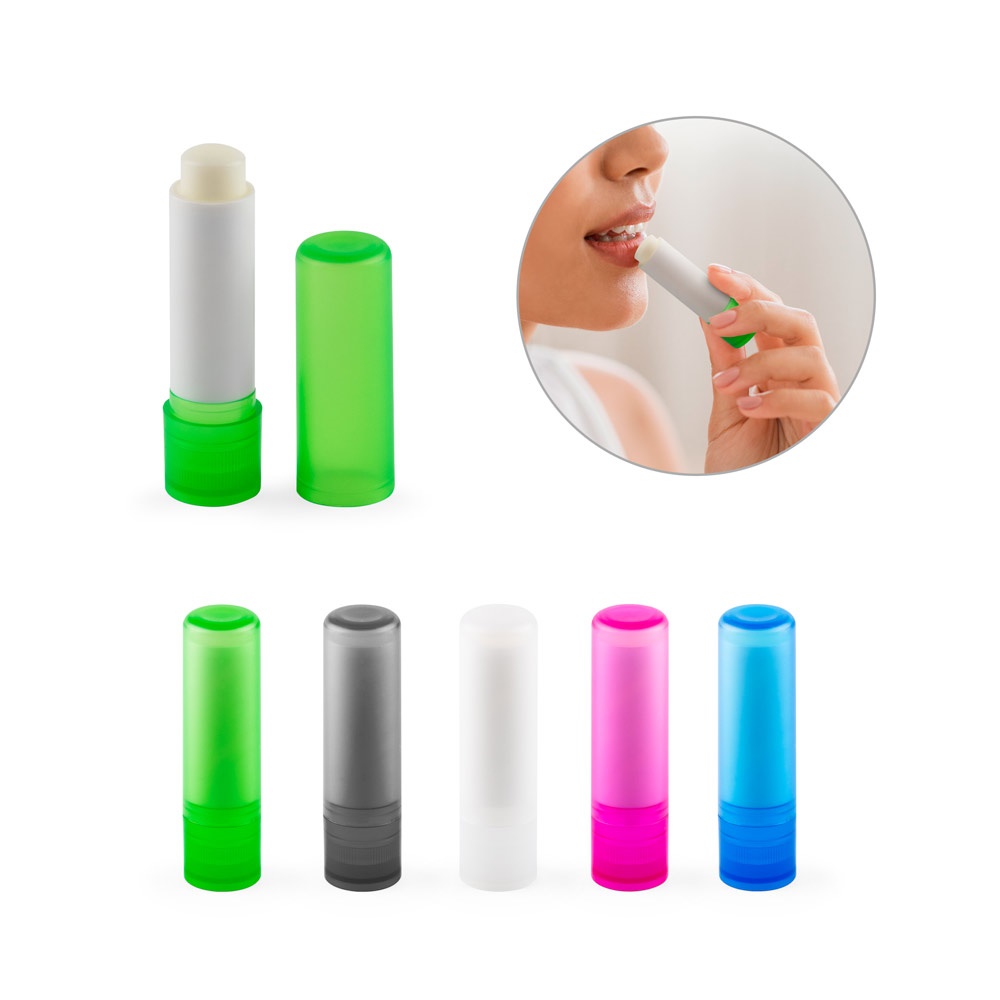JOLIE VEGAN. Vegan lip balm, από ανακυκλωμένο ABS (100% rABS) και PP, με άρωμα βανίλιας