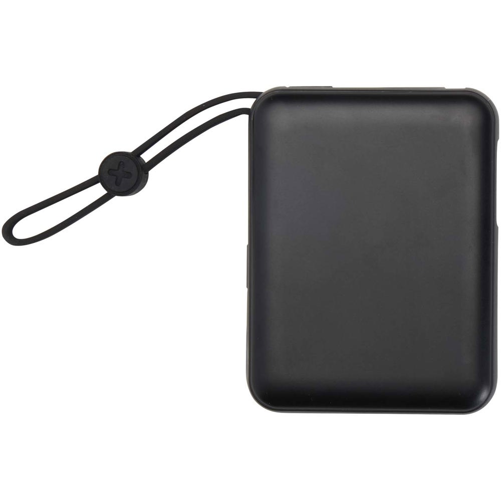 Acrux 10.000 mAh 35W tablet power bank with built in Type-C cable - made from recycled plastic