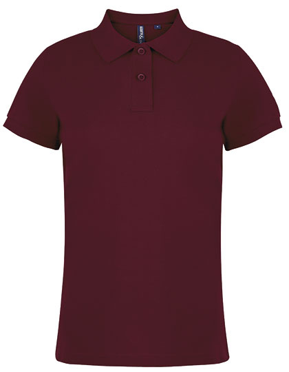 Asquith & Fox - Women´s Classic Fit Polo - Burgundy