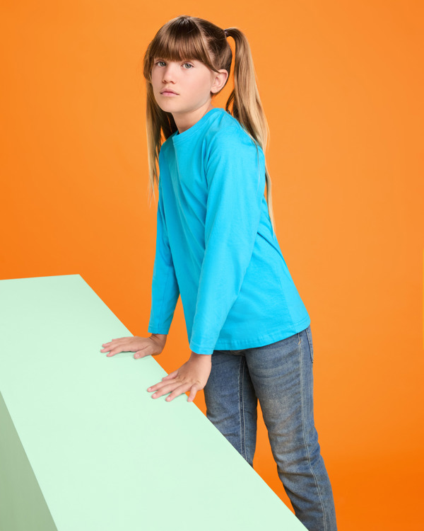 EXTREME T-SHIRT S/3/4 TURQUOISE