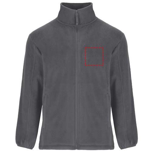 Artic men's full zip fleece jacket