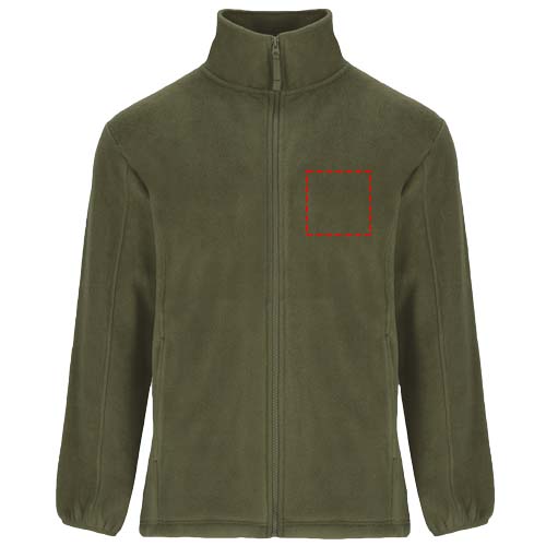 Artic men's full zip fleece jacket