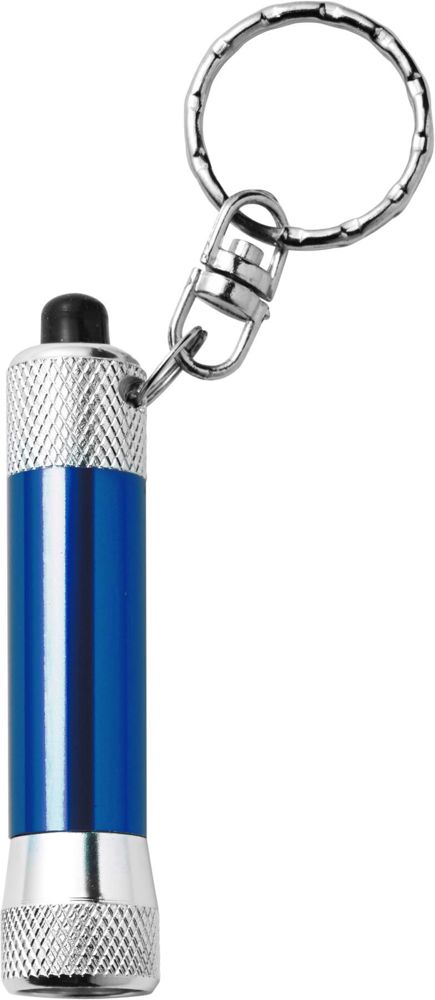 Aluminium 2-in-1 key holder Audrey - cobalt blue
