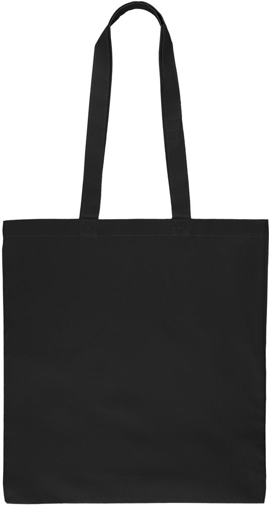 Cotton (140 gsm) shopping bag Kenneth - Black