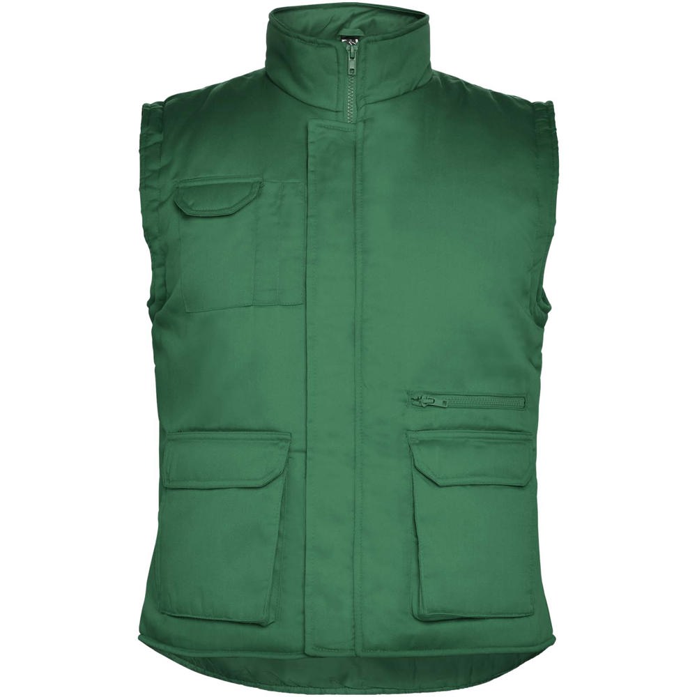 Almanzor multi-purpose workwear bodywarmer with high neck - Bottle Green