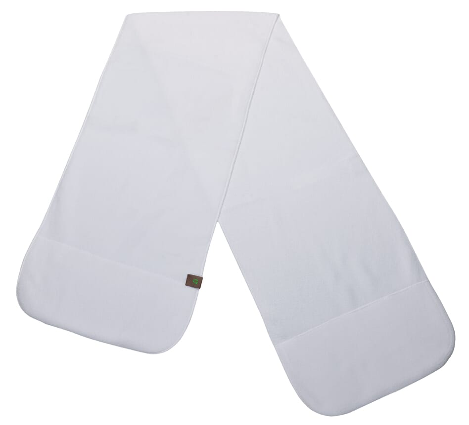 100% rPET scarf - White (White) / White