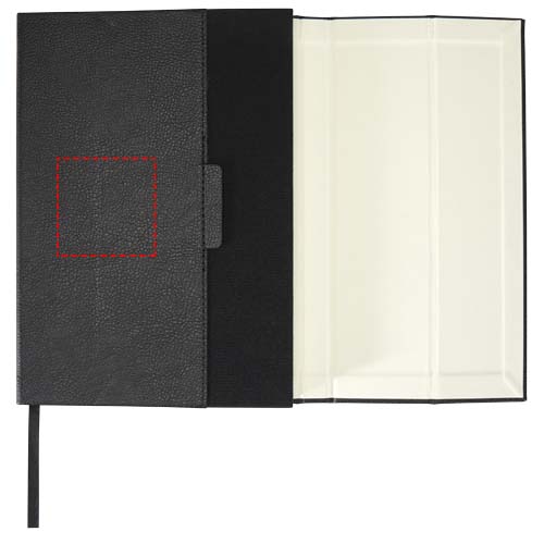 Alejandra A5 recycled plastic hard cover notebook