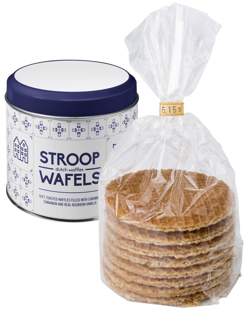 Tin including Dutch waffles William