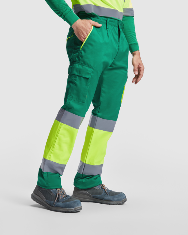 AV ENIX WINTER PANTS S/54 LEAD/FLUOR YELLOW