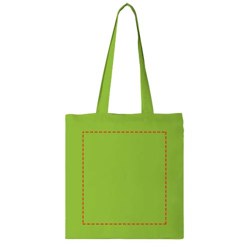 Carolina 100 g/m² cotton tote bag 7L