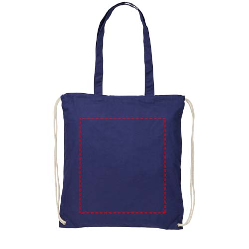 Eliza 240 g/m² cotton drawstring bag 6L