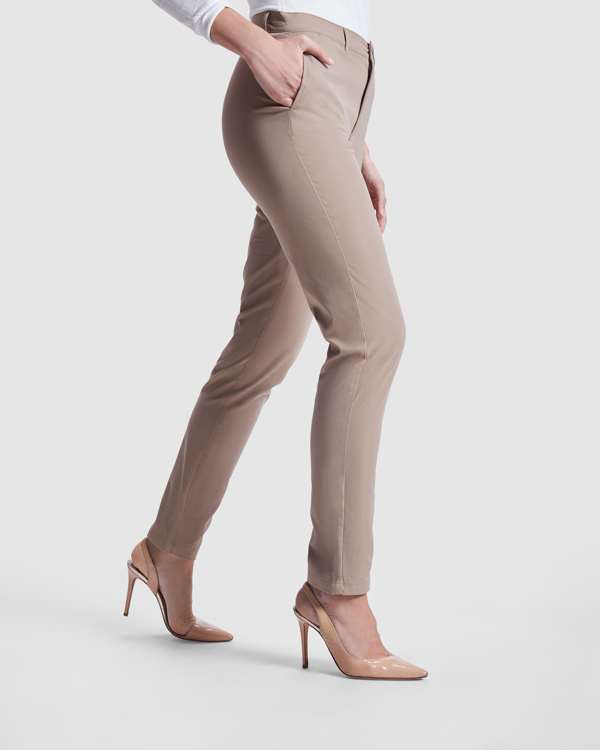 BEVERLY WOMAN CHINO PANTS S/36 BLACK