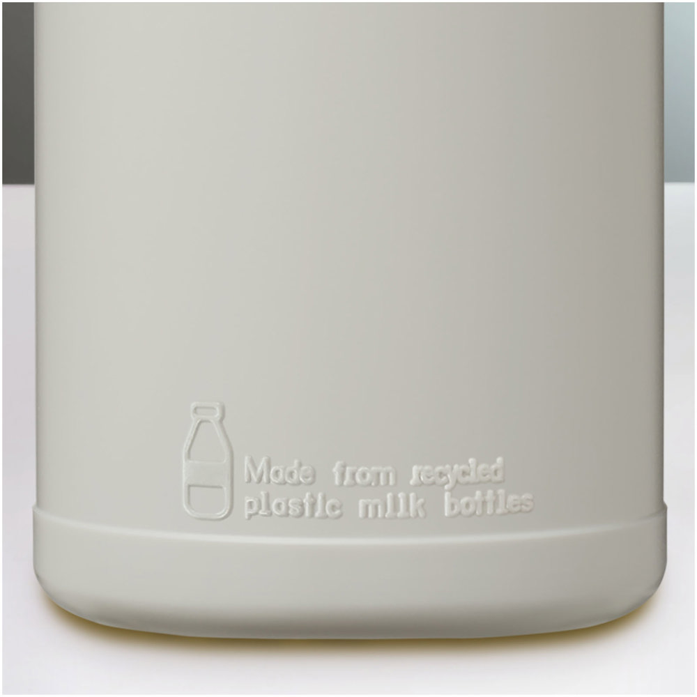 Baseline 500 ml recycled sport bottle with flip lid