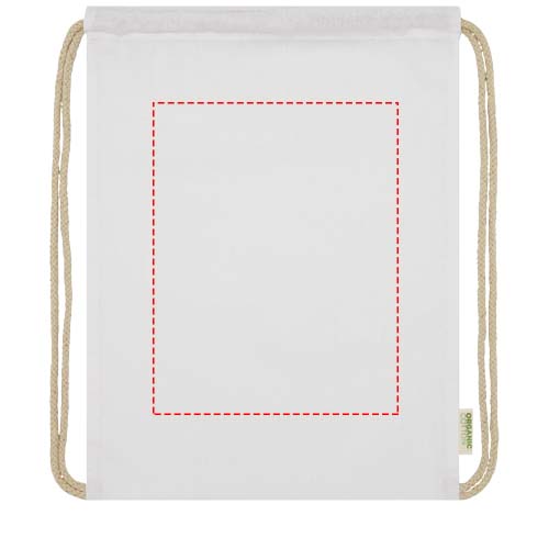 Odisha 140 g/m² OCS organic drawstring bag 5L 
