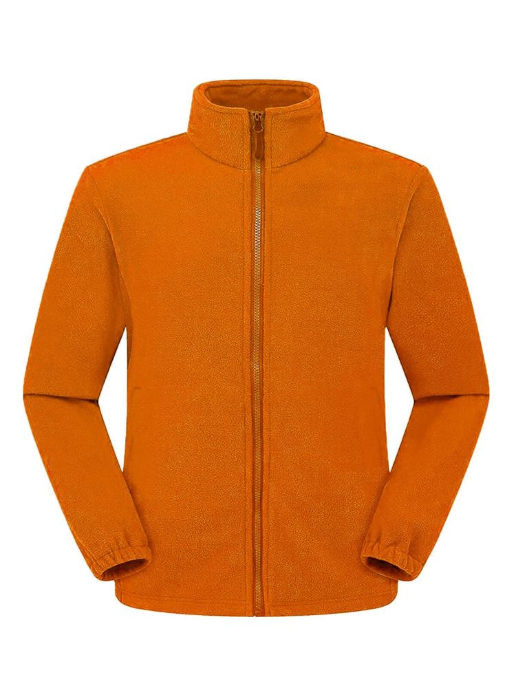BS Peak full zip fleece sweater, 290 gr/m² - Orange (PMS 1585C)