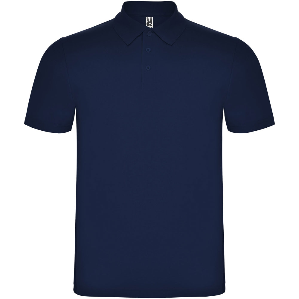 Austral 180 g/m2 short sleeve unisex polo - Navy Blue