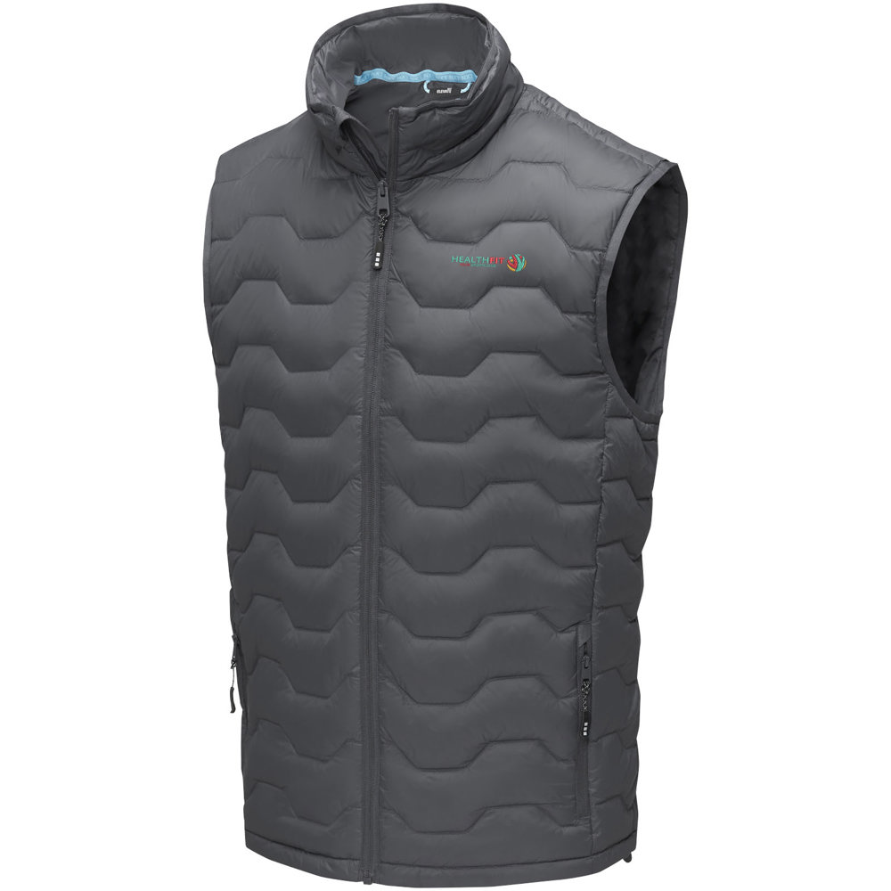 Petalite men's GRS recycled insulated down bodywarmer