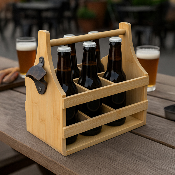 BOTTLE RACK GUTI GREIGE