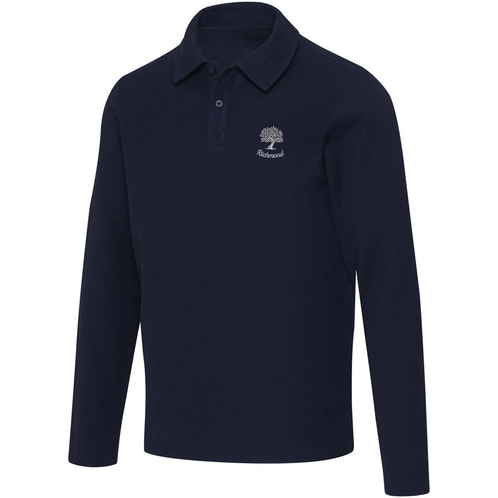 Apollo 245 g/m² long sleeve unisex polo
