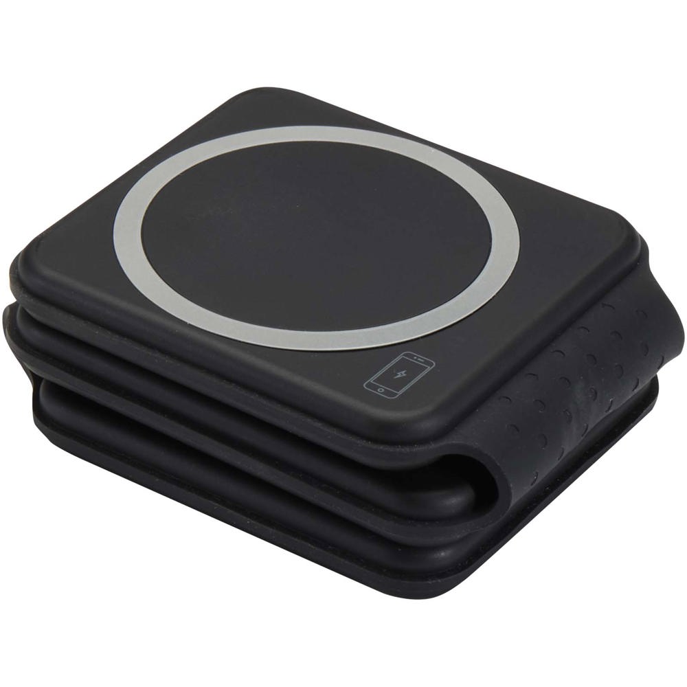 Armus 3-in-1 15W recycled plastic foldable wireless charger