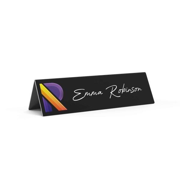 Table Name Plate - Chalkboard