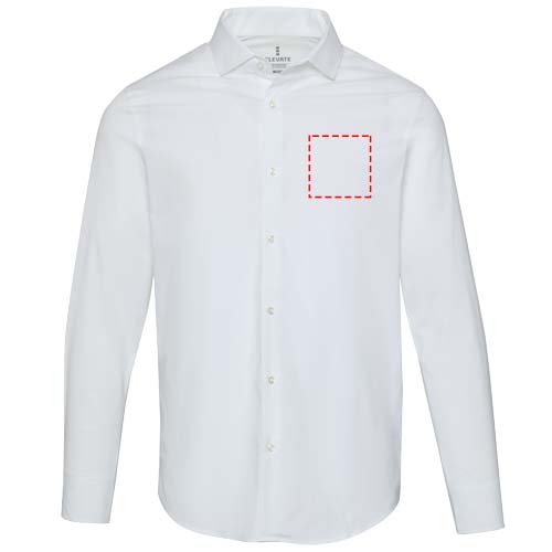 Carnelian 133 g/m² poplin men's shirt