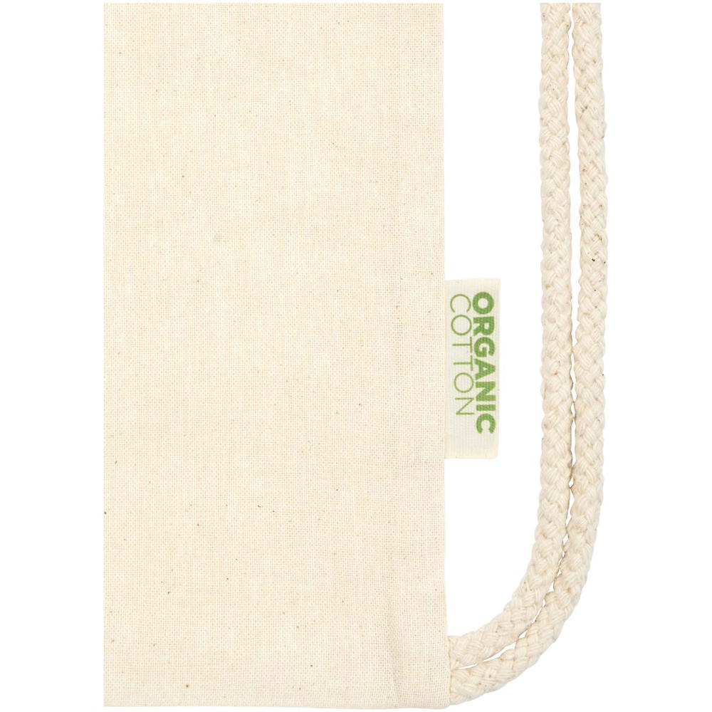 Odisha 140 g/m² OCS organic drawstring bag 5L 