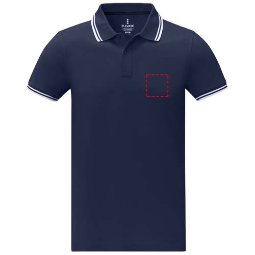 Amarago 200 g/m2 short sleeve men's tipping polo