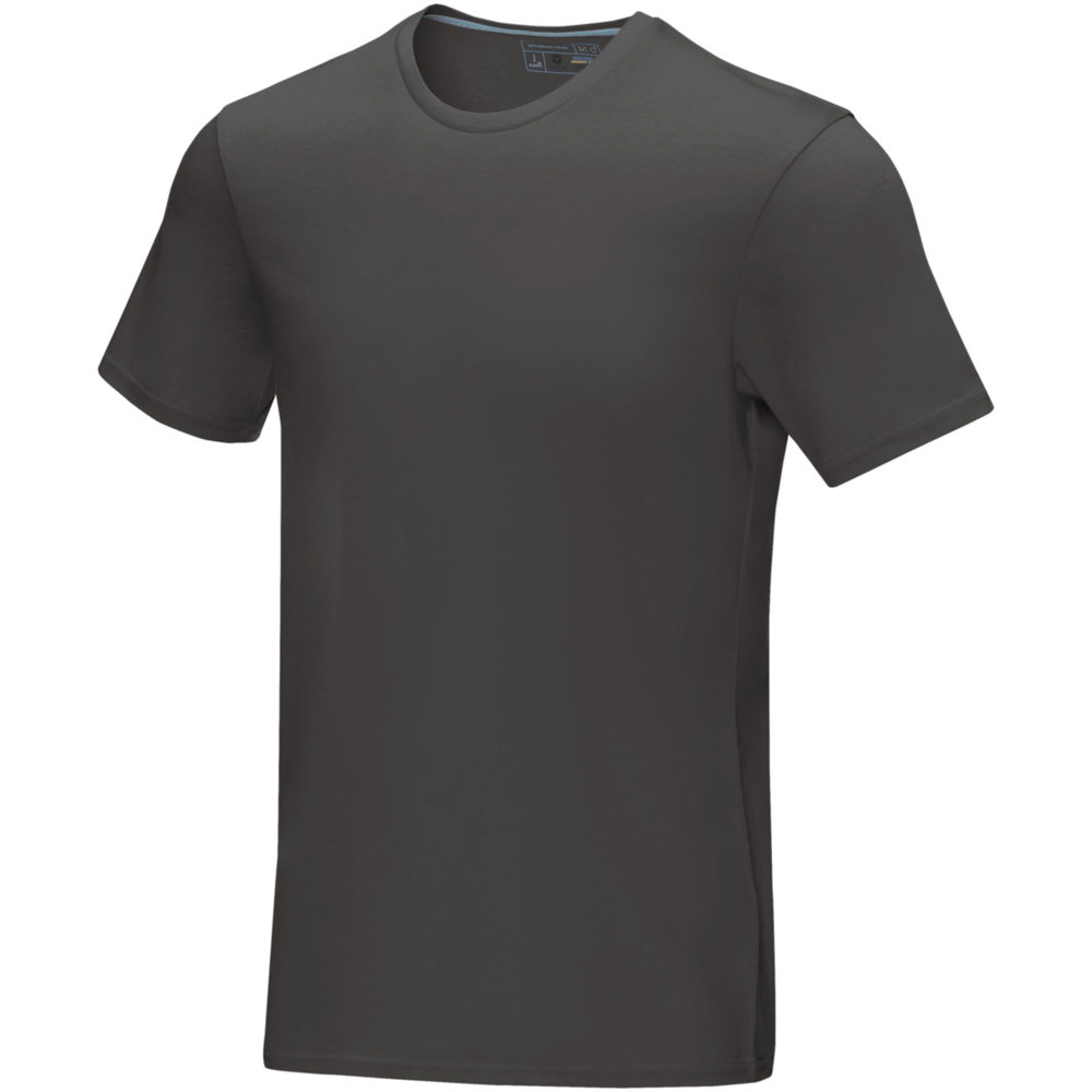 Azurite short sleeve men’s organic t-shirt - Storm grey