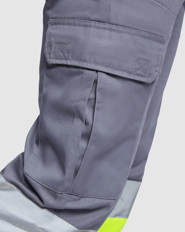 AV SOAN WINTER PANTS S/38 LEAD/FLUOR YELLOW