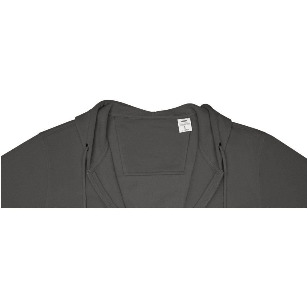 Charon 240 g/m2 unisex full zip hoodie