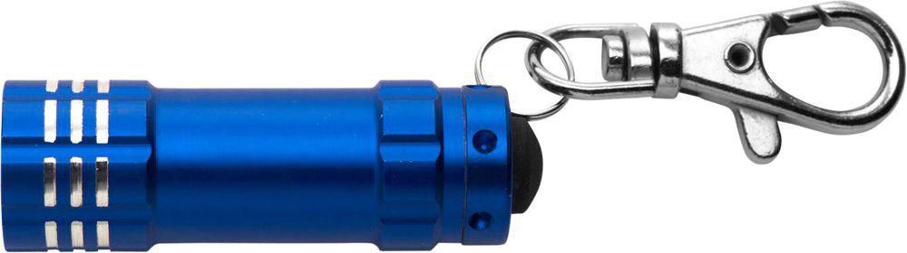 Aluminium 2-in-1 key holder Anna - cobalt blue