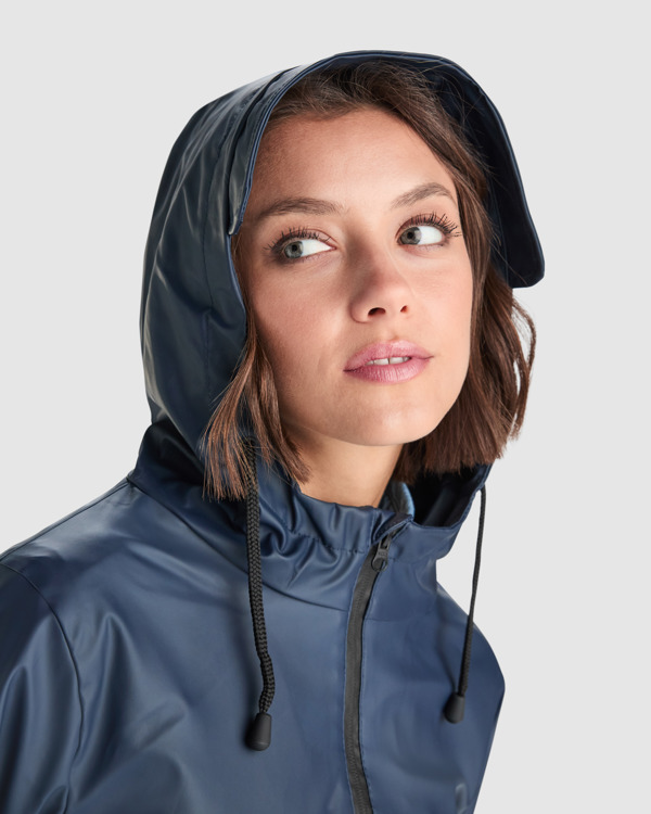 SITKA WOMAN RAINCOAT S/XL DARK MILITARY-GREEN
