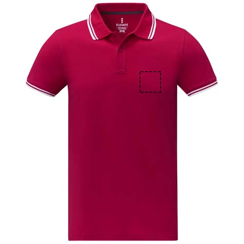 Amarago 200 g/m2 short sleeve men's tipping polo