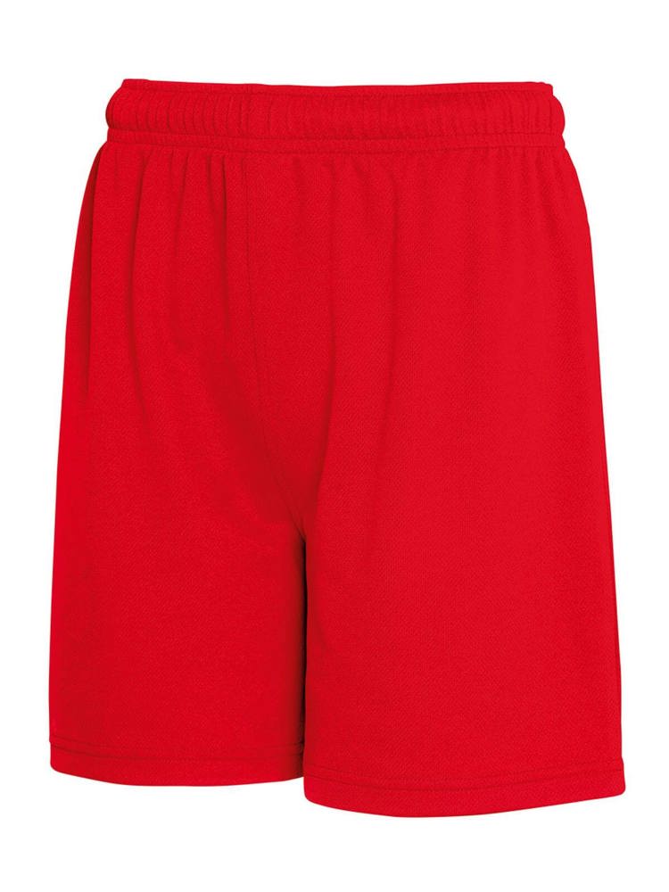 SP Dribbling kids sports shorts, 140 gr/m² - Red (PMS 186c)