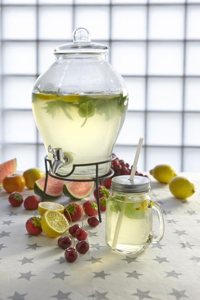 Glass mason jar Sakina