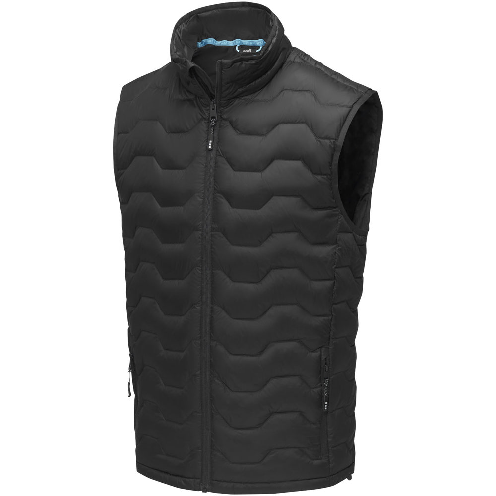 Petalite men's GRS recycled insulated down bodywarmer - Black