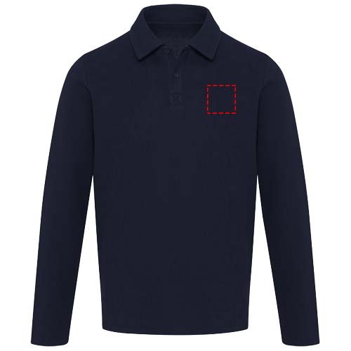 Apollo 245 g/m² long sleeve unisex polo